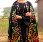 Black Khaddar 3Pc Stitched - Image 4