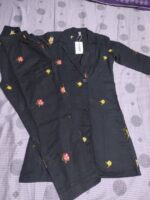 Coat Collar Embroidered Two Pcs. by ETHNC - Image 2