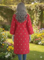 Cross Slub Block Print Shirt by ideas. - Image 2