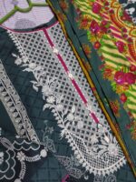 MULTICOLOR LIMINAL PRINTED KURTI.WITH LINEN SHAWL. - Image 5