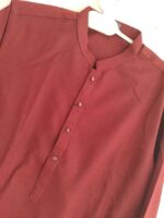 Embroidered Kurta with Shalwar for teens. - Image 3