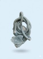 PALE BLUE TEXTURED 3PC STITCHED - Image 4