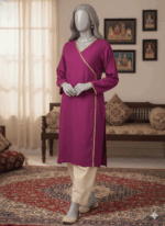 Khaddar Shirt-Embroidered.