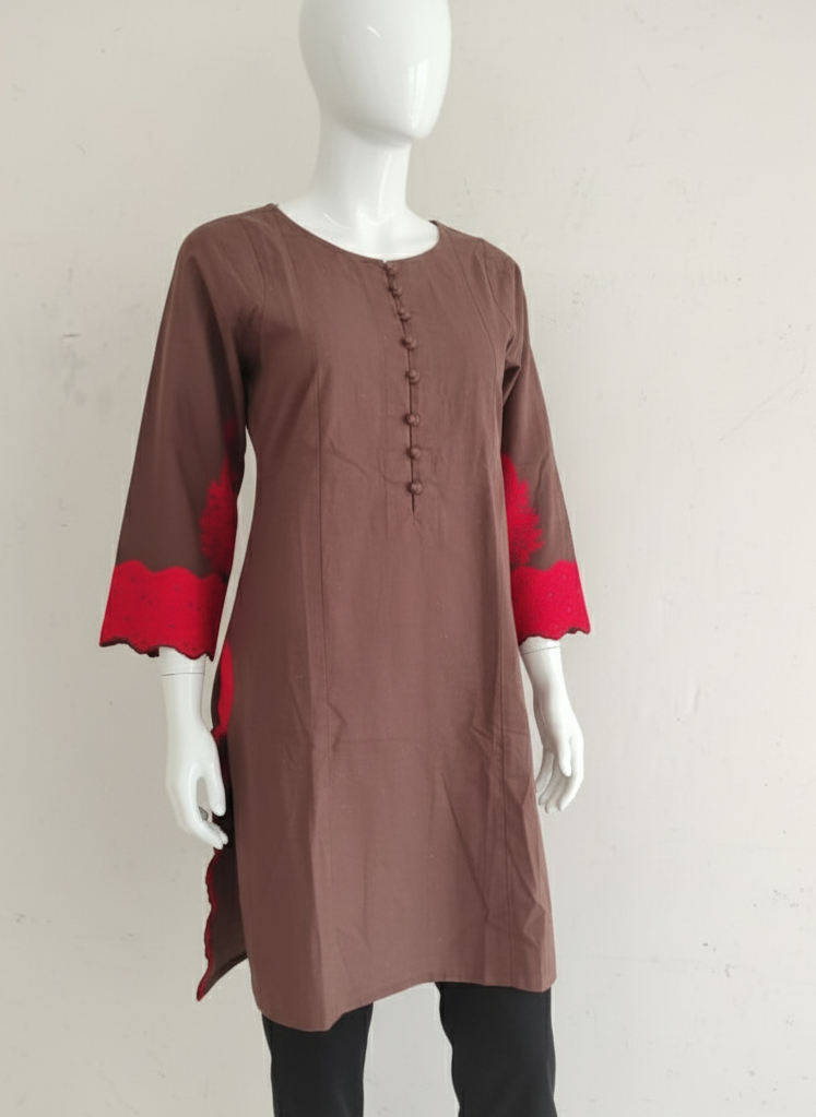 new pic Embroidered Pret Khaddar Stuff Luxury By Sana Safinaz - Image 1