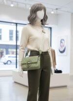 Fastrack-Green-Sling-Bag. - Image 2