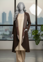 Espresso Layered Cloak