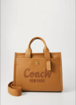 COACH CARGO TOTE BAG - Handbag - honey brown