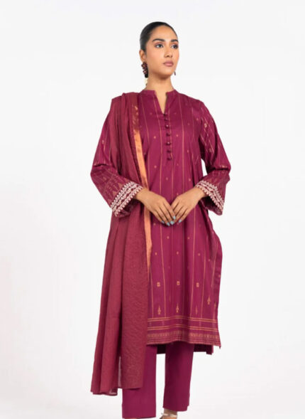 RTW | SHIRT & TROUSER ZARI LAWN | EMBROIDERED